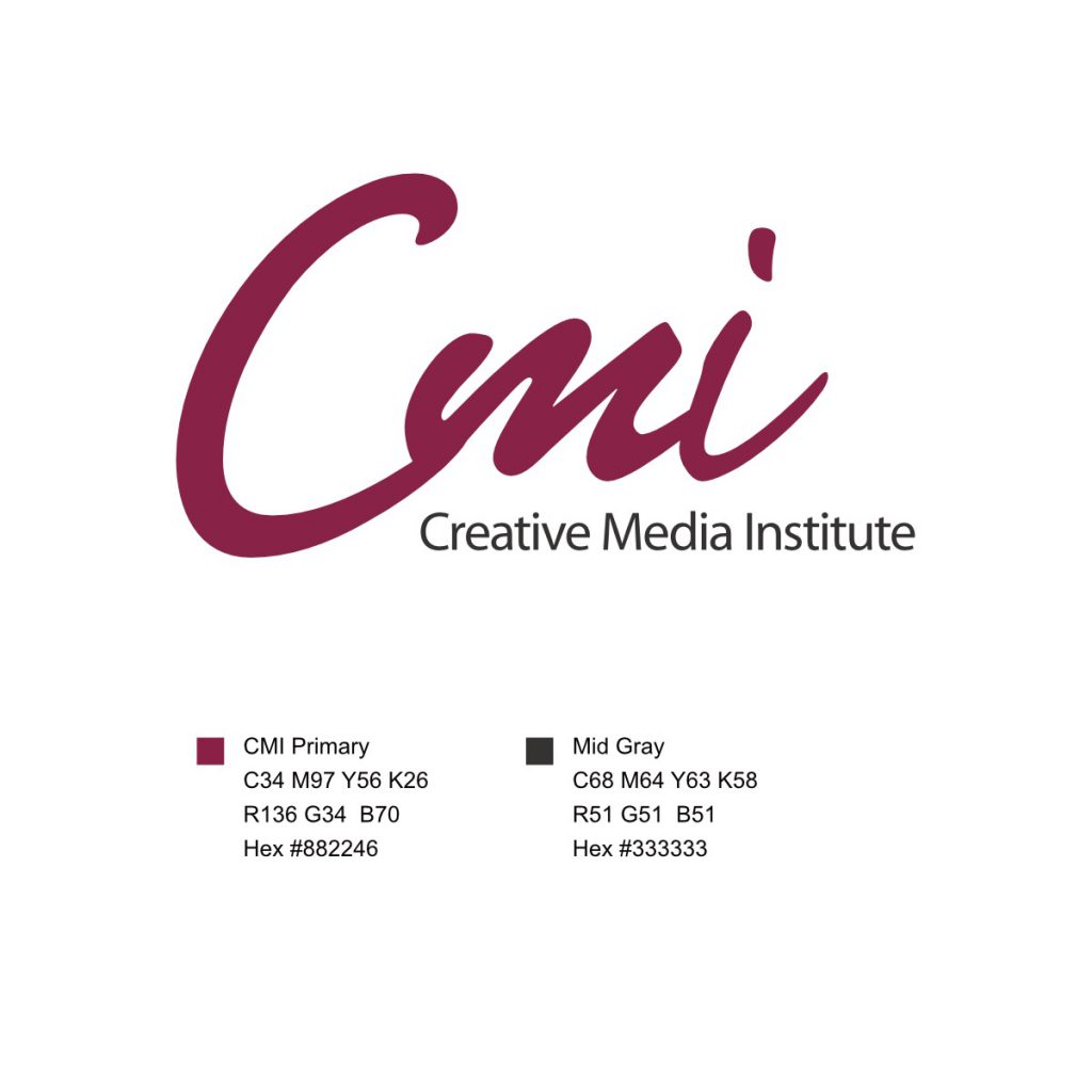 Image of CMI logo design.
