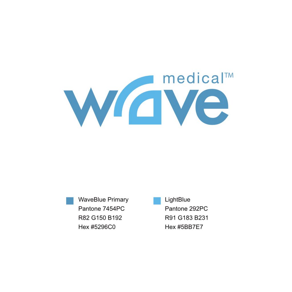 Image of Wave Medical logo design.